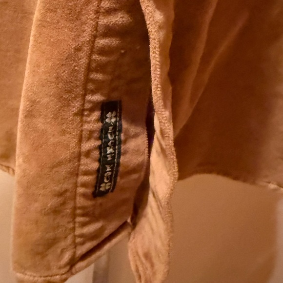 Lucky Brand Men's Corduroy 100% cotton Utility Long Sleeve Shirt size medium - Picture 7 of 11